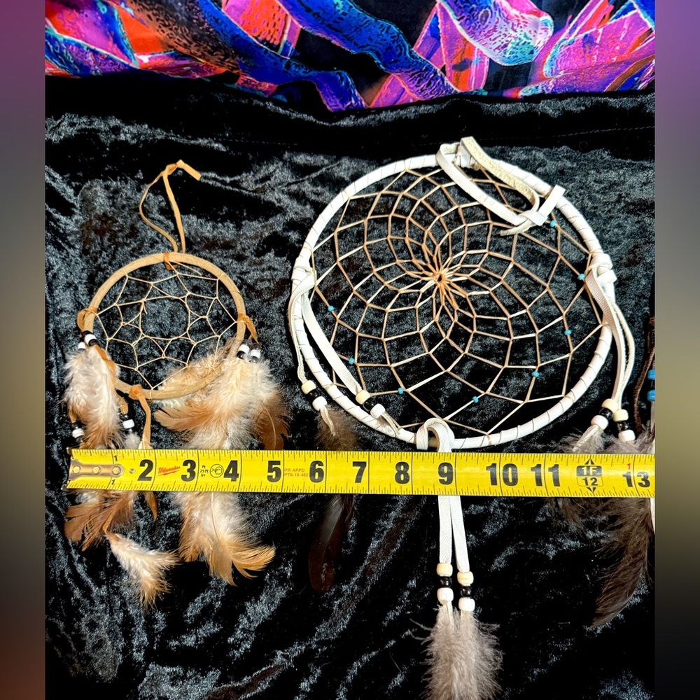 Native American Dream Catcher Lot of 3